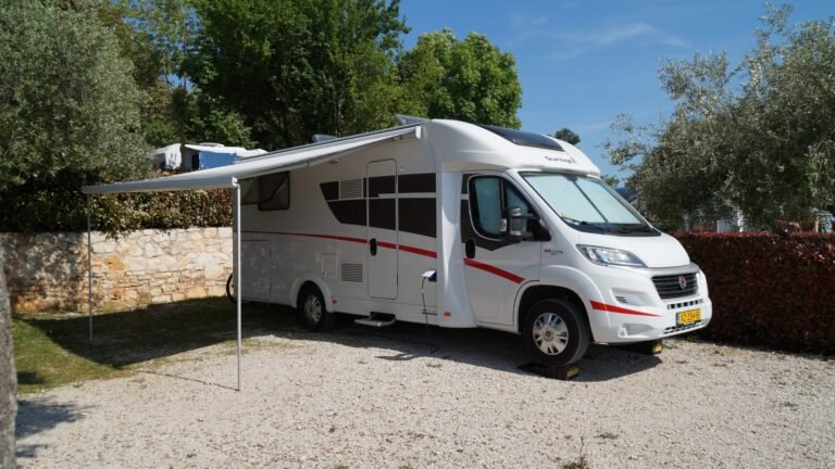 Camper op Camping plekkie